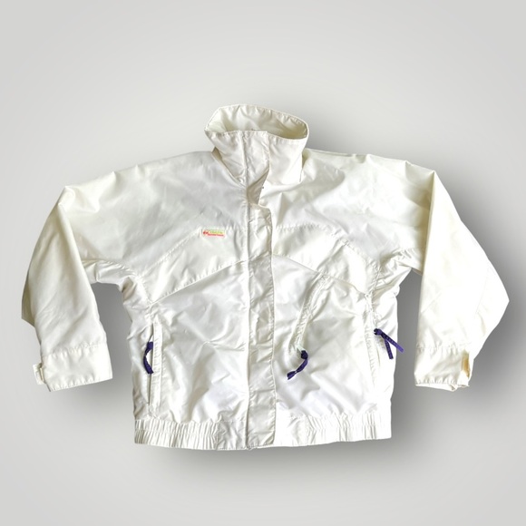 Columbia Sportswear Whirlibird White Nylon Jacket - Picture 5 of 16